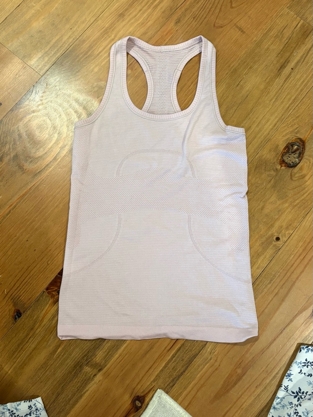 lululemon athletica Light Pink Racerback Tank